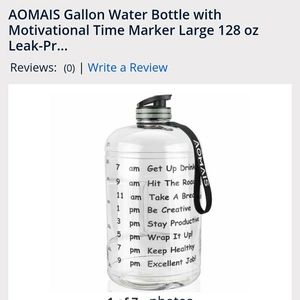 Brand new gallon bottle